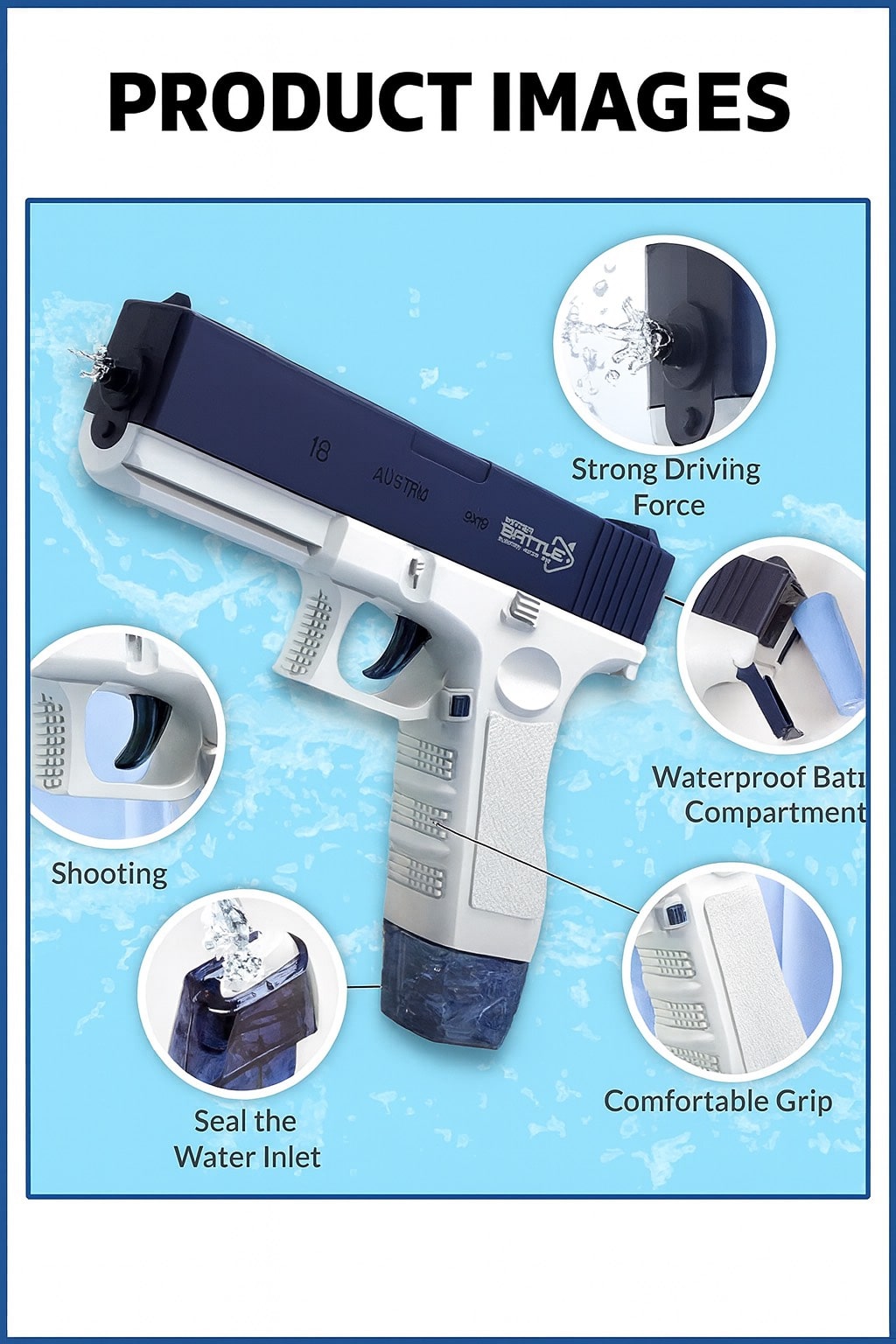 Powerful Electric Water Guns for Kids