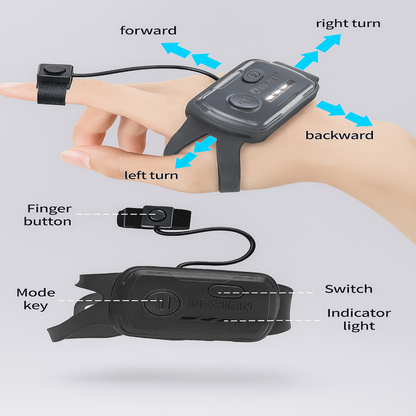 Remote Control Robot Dog Toy 8WD Gesture