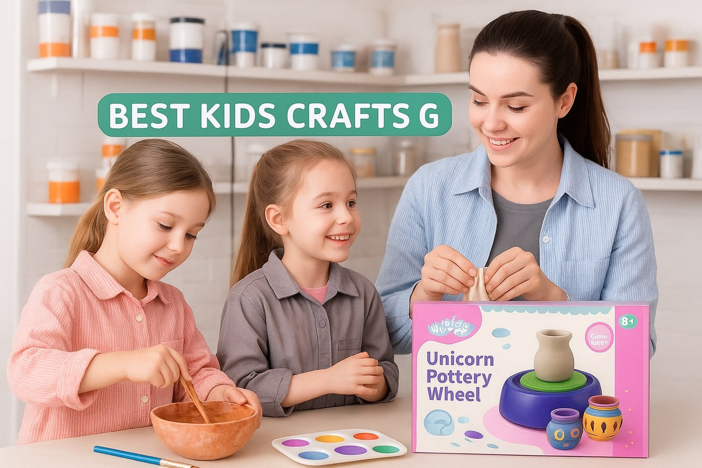 Pottery Wheel Kit  Playset