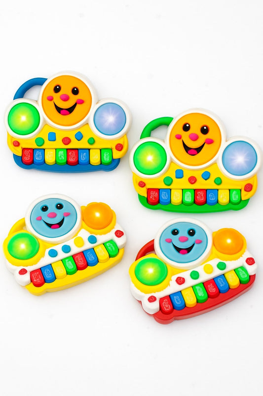 Musical Drum & Electronic Piano Keyboard Toy