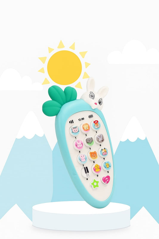 Radish Rabbit Face Play Cell Phone Toy