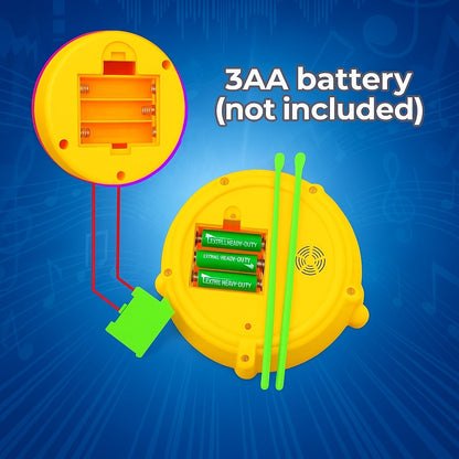 Flash Drum Toy for Kids