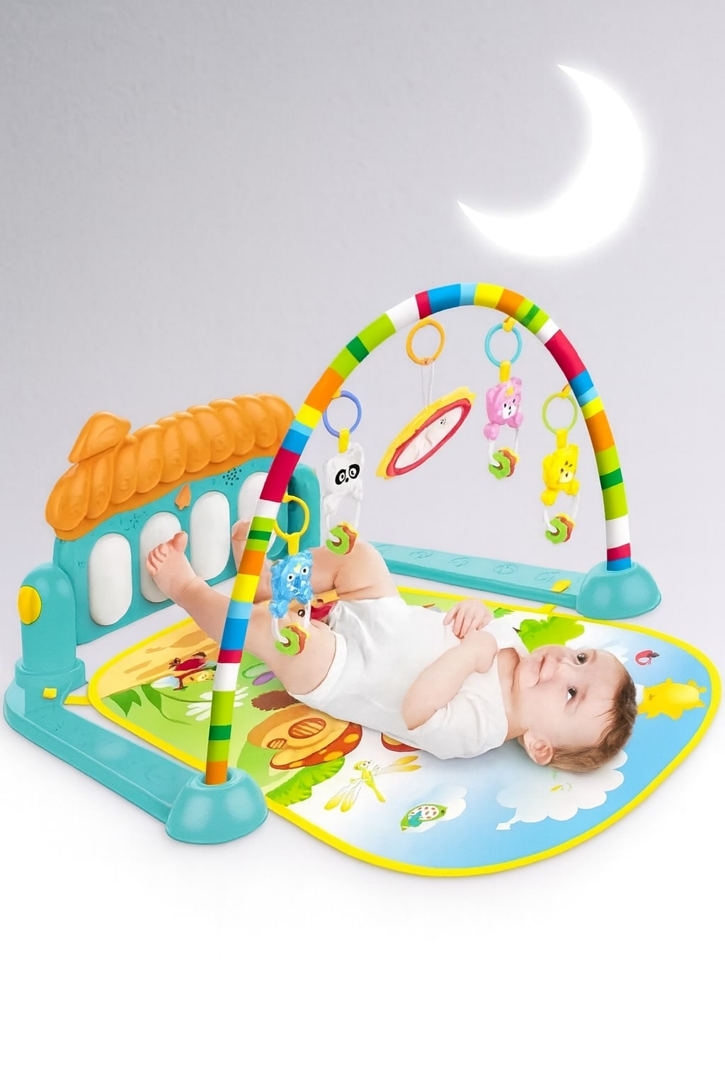 Happy Baby's Playmat Gym with Toys