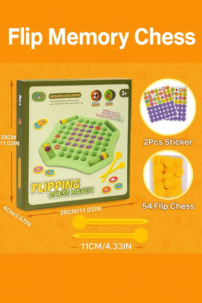 Memory Flip Chess Game Montessori