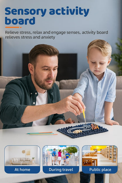 Sensory Activity Board  Montessori