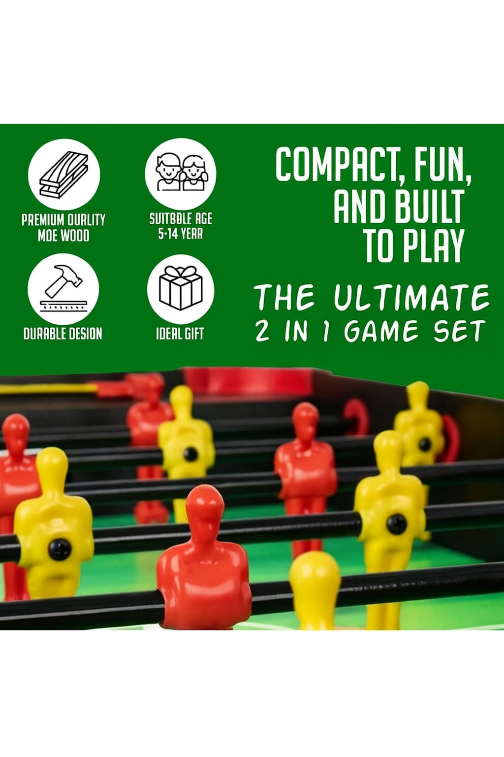 Foosball Table Soccer Board Game