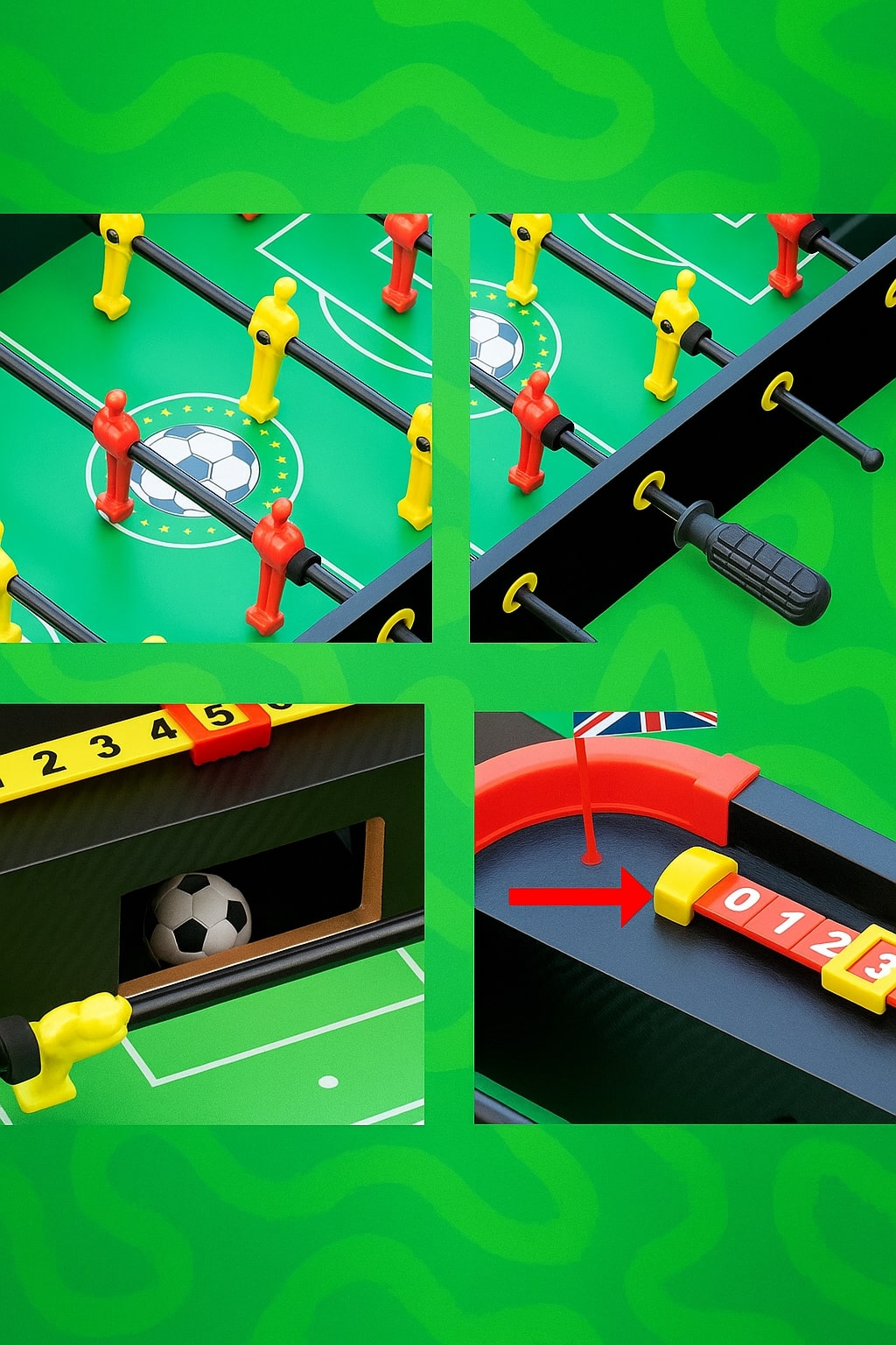 Foosball Table Soccer Board Game
