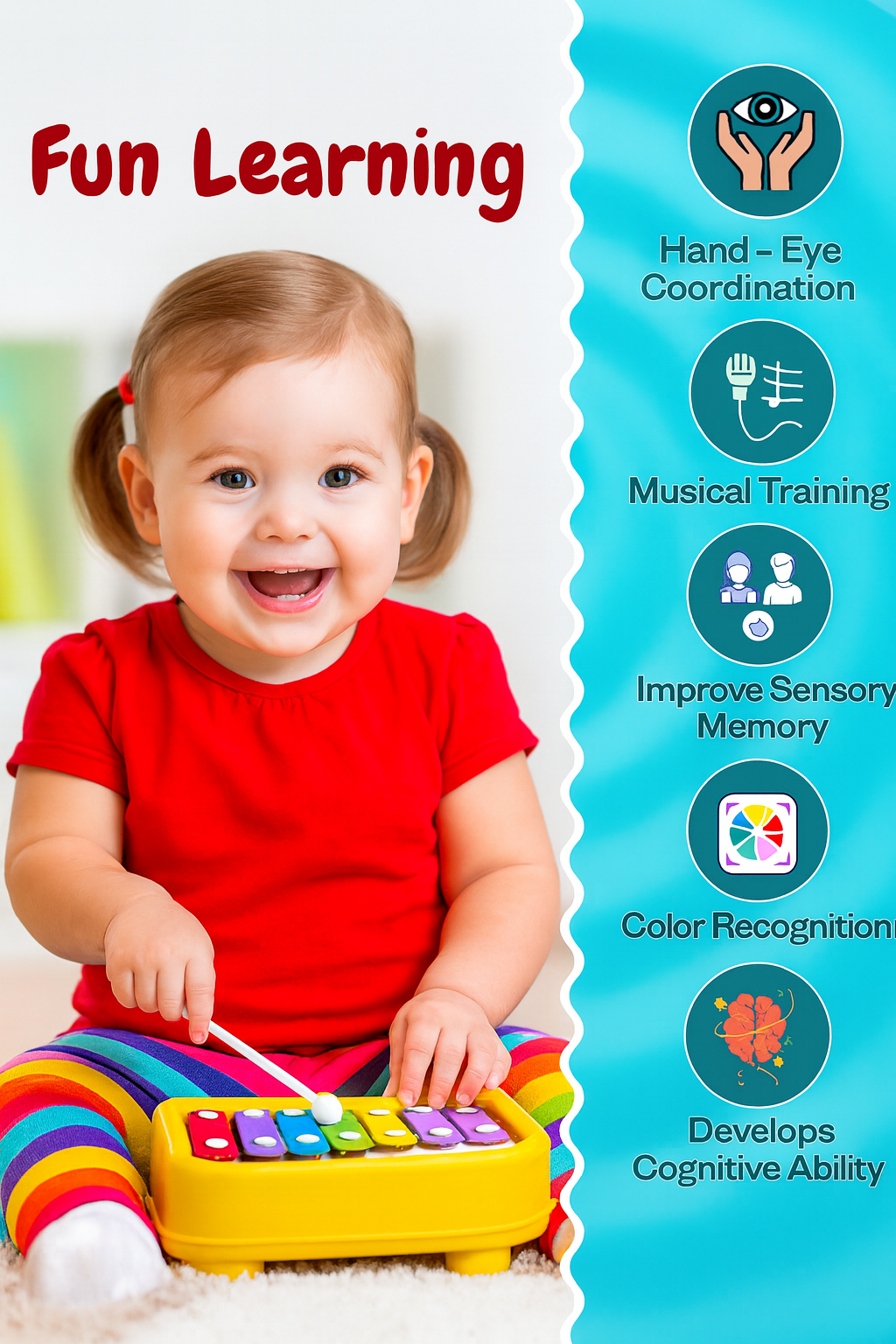 Toy Imagine Xylophone Musical Toy