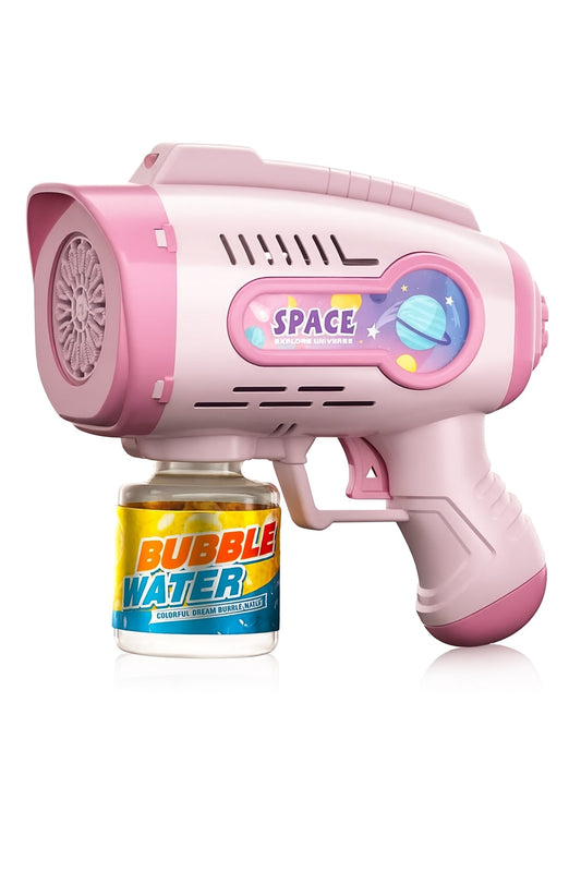 New electric bubble machine shooting gun toy