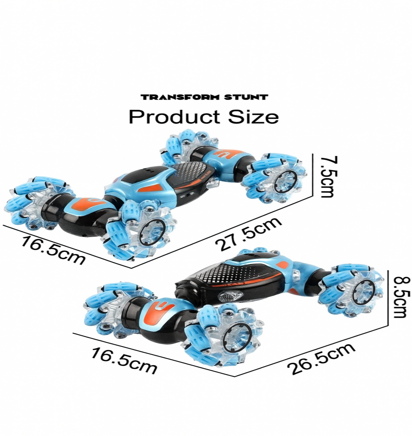 Remote Control Stunt Car  2.4Ghz 4Wd