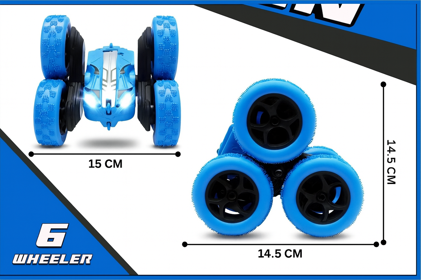 Double Flip Sixer RC Stunt Car