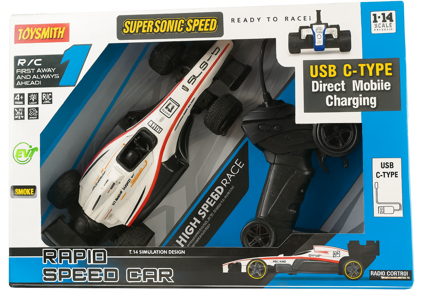 Smoke Spray Remote Control Car