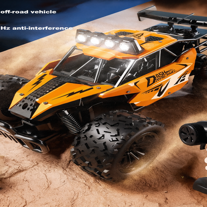 High speed Big foot climbing off Road Car