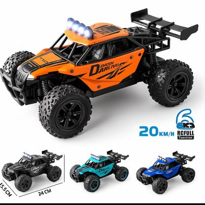 High speed Big foot climbing off Road Car