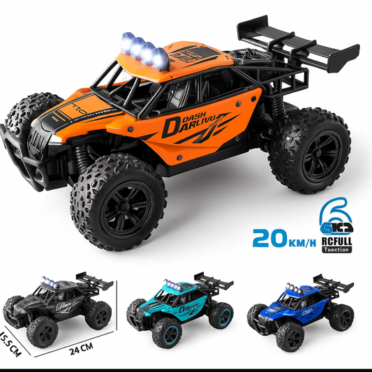 High speed Big foot climbing off Road Car