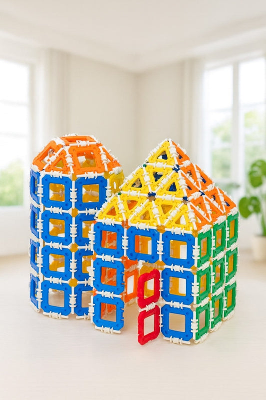 160pcs Click Bricks Building Blocks