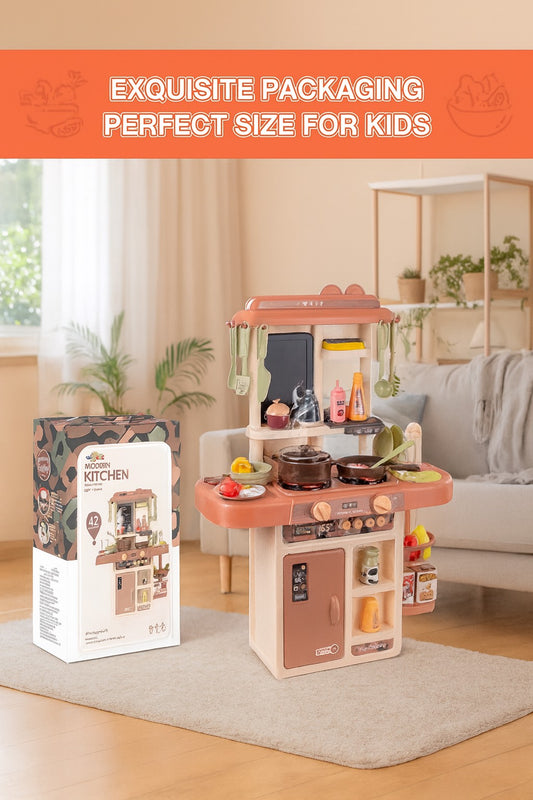 Kitchen Playset for Kids (42 Pcs)