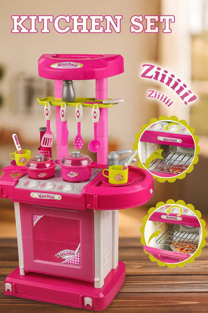 Kitchen Set Toy Battery operated with Accessories