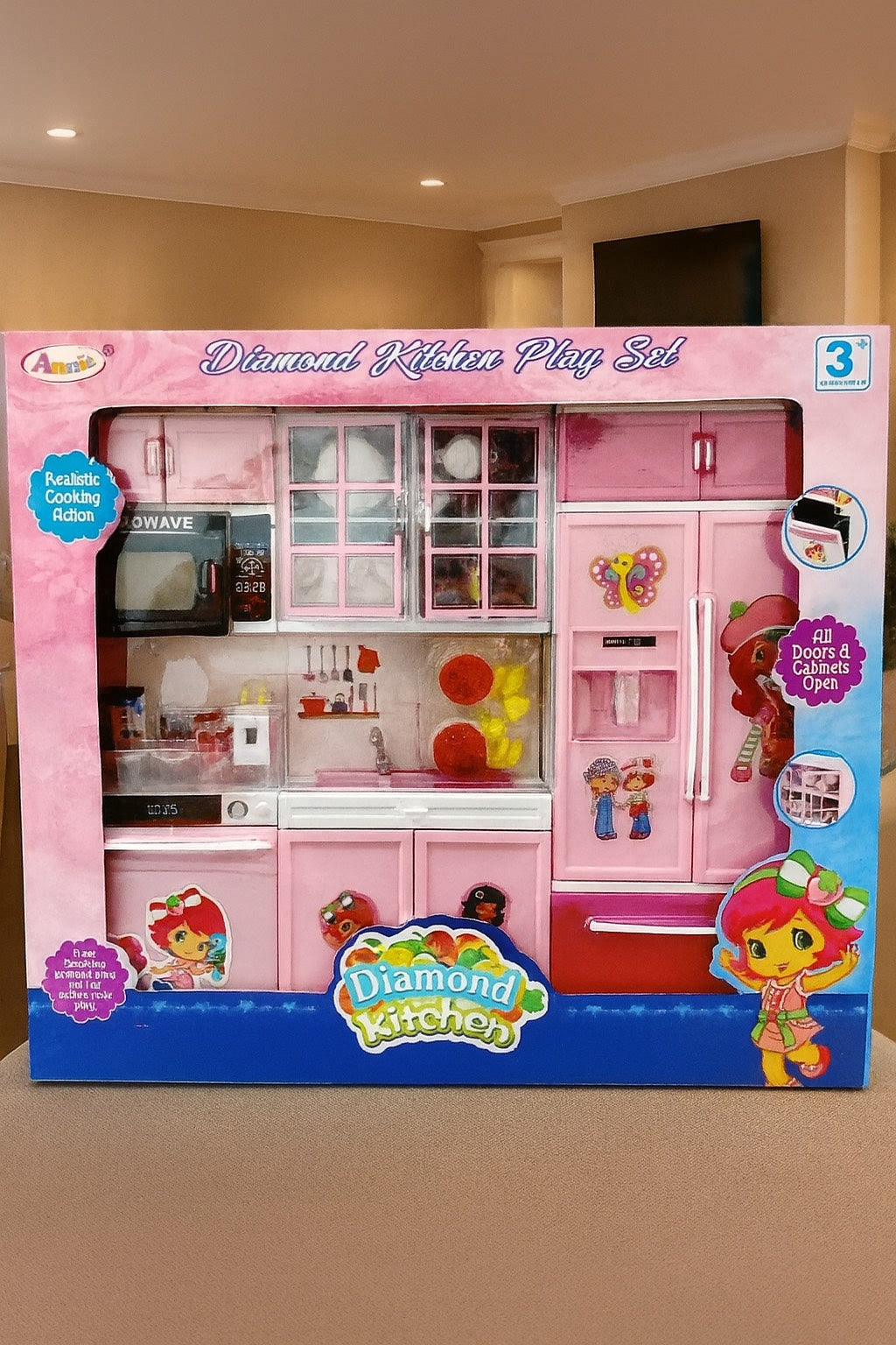 My Home Realistic Cooking Action Toy