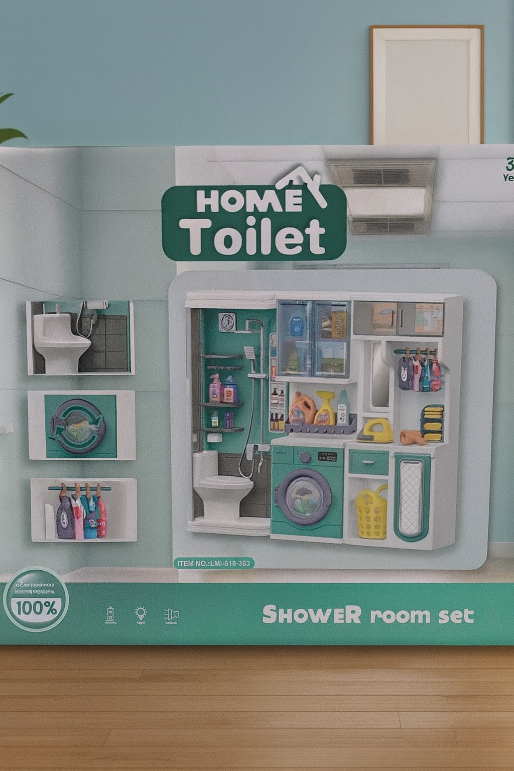 Baby Doll Bathroom Set Fun Toy