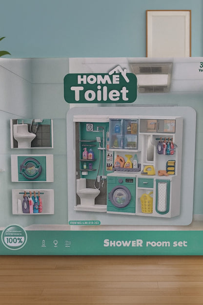 Baby Doll Bathroom Set Fun Toy