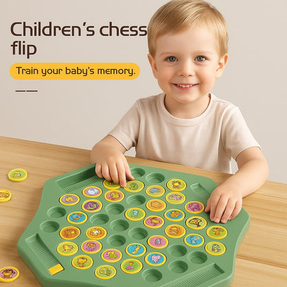 Memory Flip Chess Game Montessori