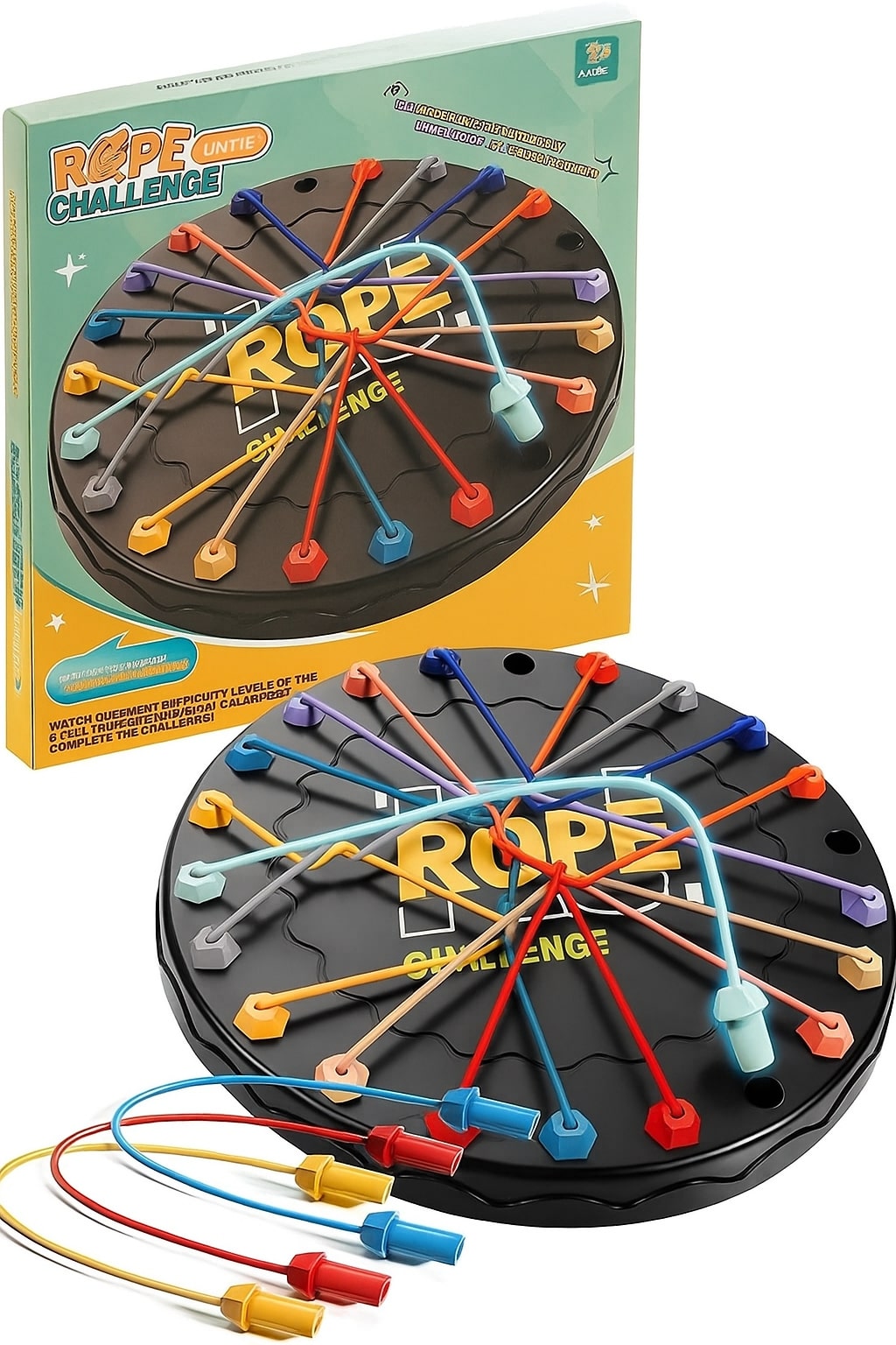 Rope Untangling Puzzle Game