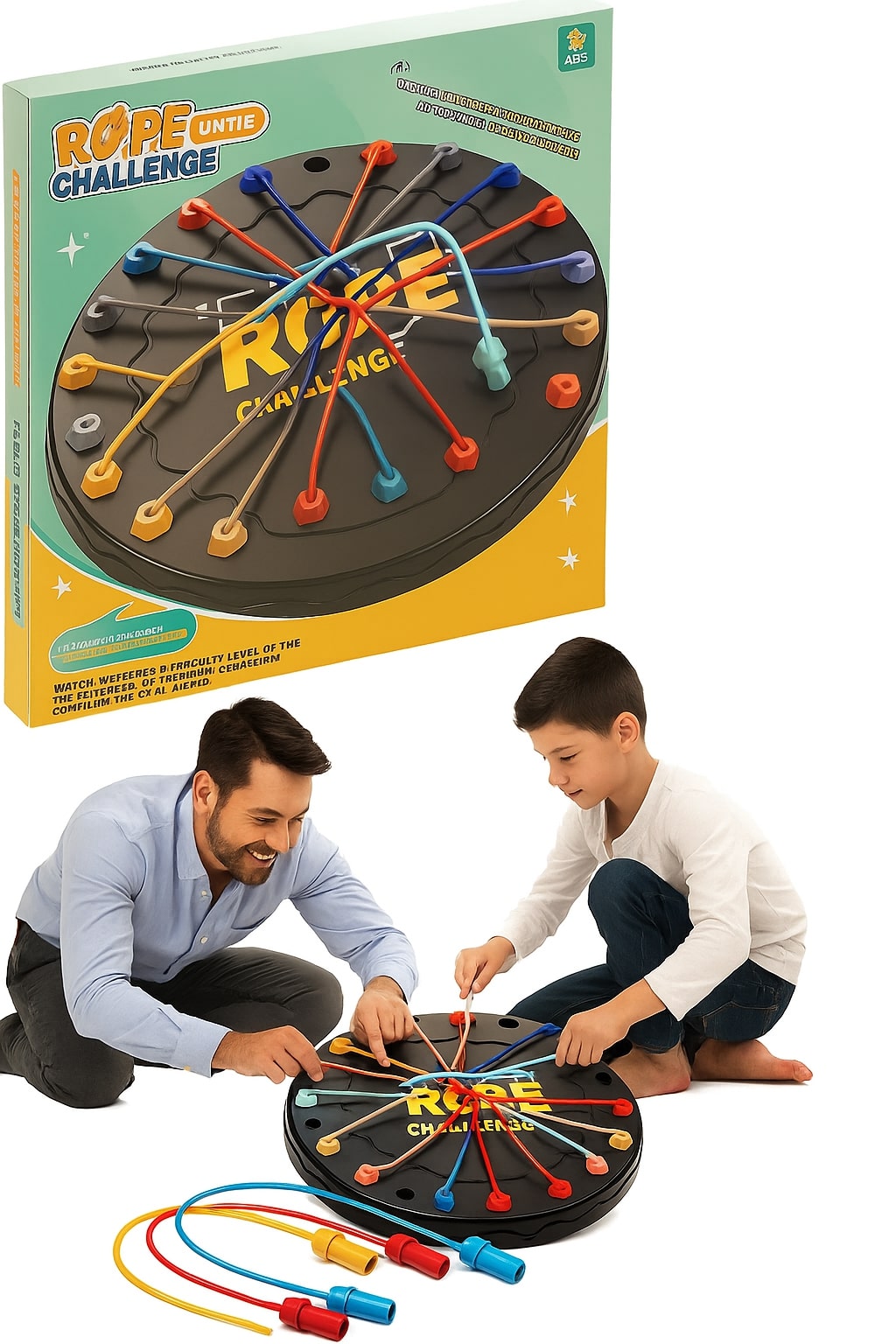 Rope Untangling Puzzle Game