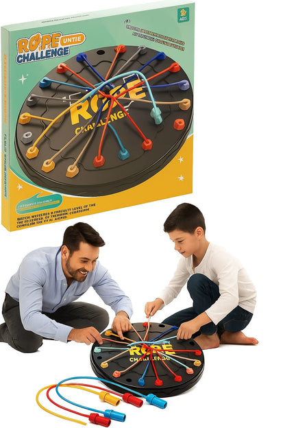 Rope Untangling Puzzle Game