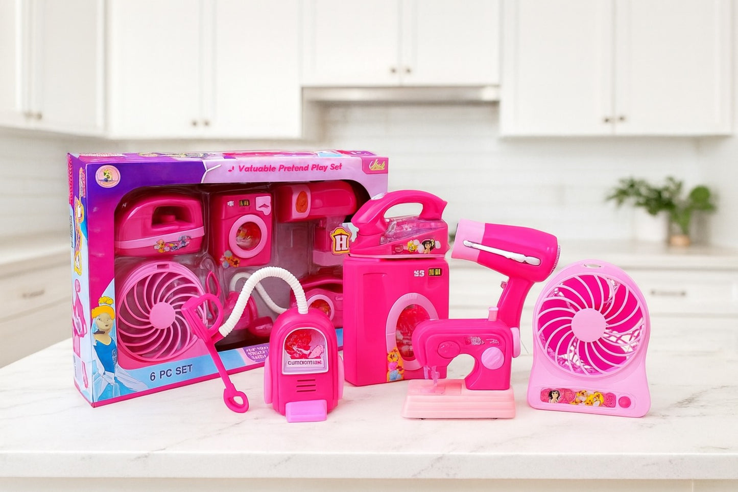 6-in-1 Kitchen Utility Play Set