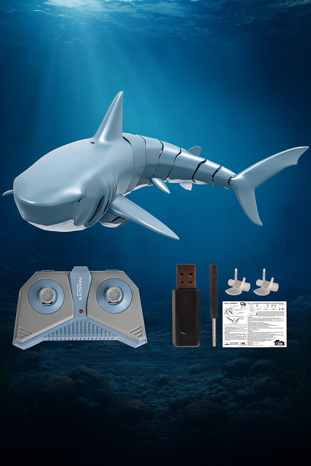 Mini Shark Remote Control Swim Toy