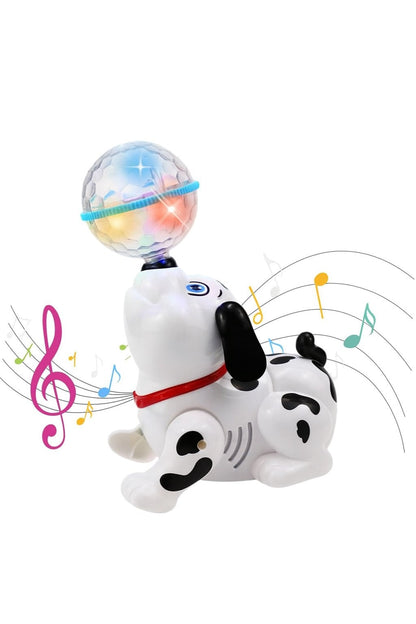 Dancing Dog with Music Flashing Lights