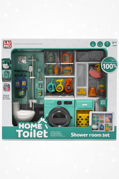 Baby Doll Bathroom Set Fun Toy