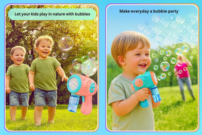 Electric Bubble Gun Toy