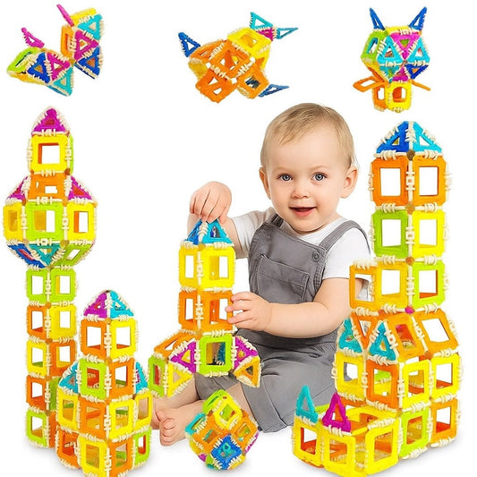 160pcs Click Bricks Building Blocks