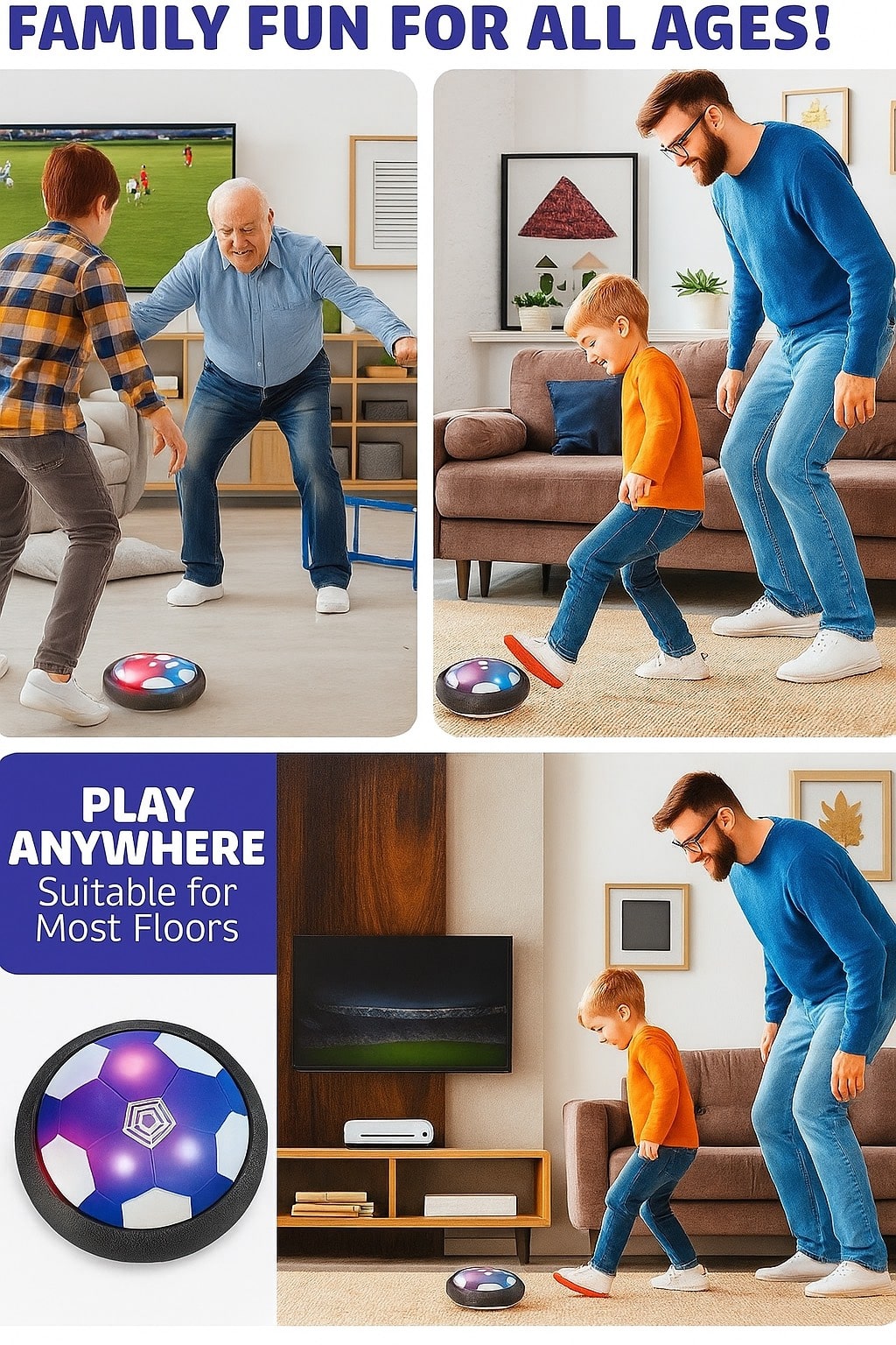 Indoor Hover Football