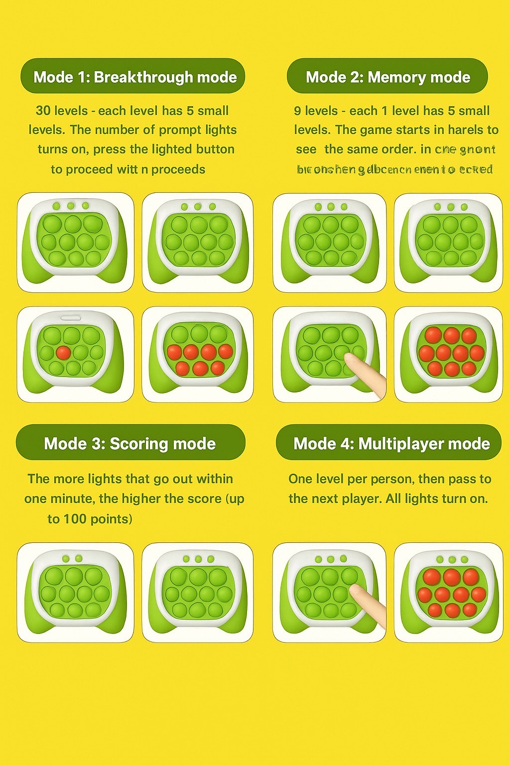 Pop It Pro Fidget Toy