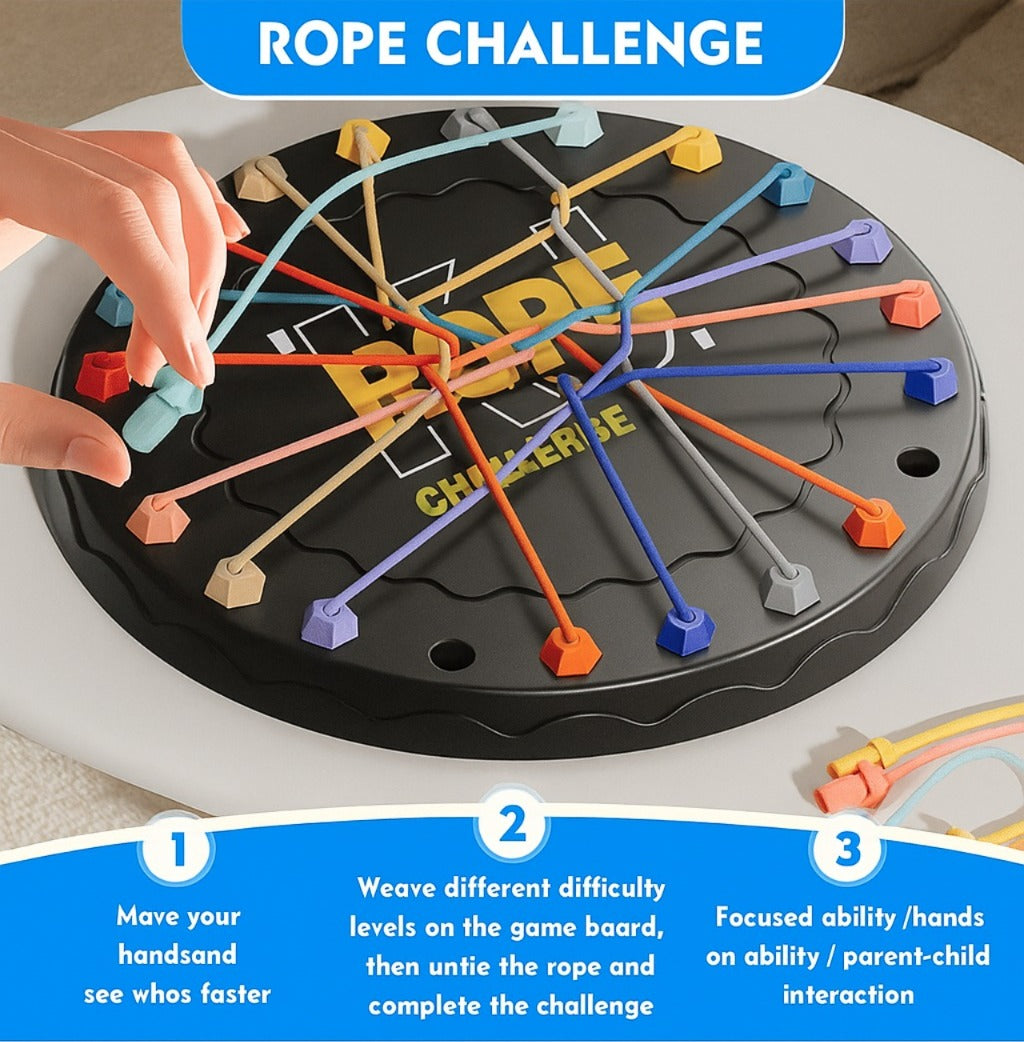 Rope Untangling Puzzle Game