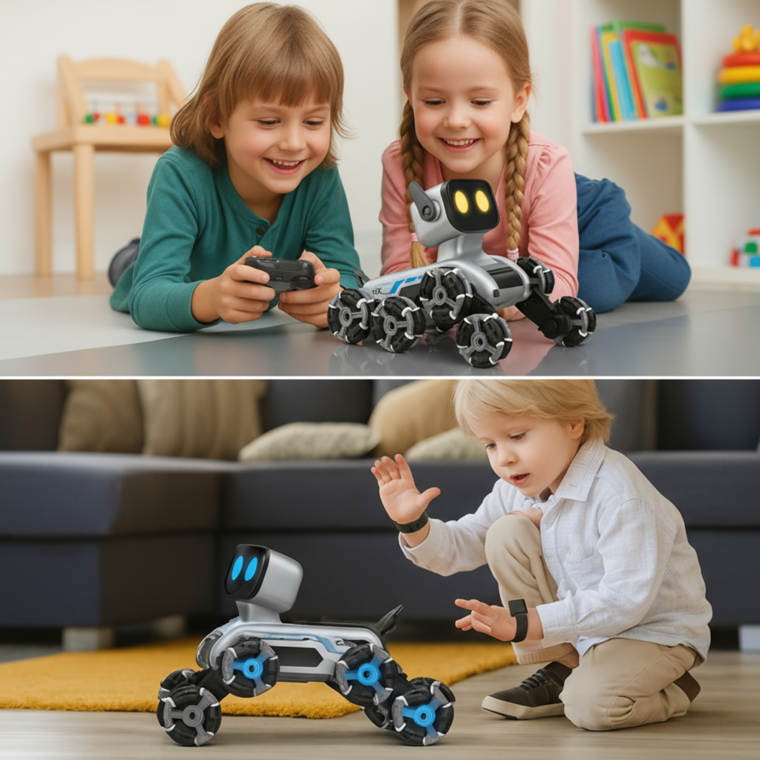 Combined lifestyle scenes